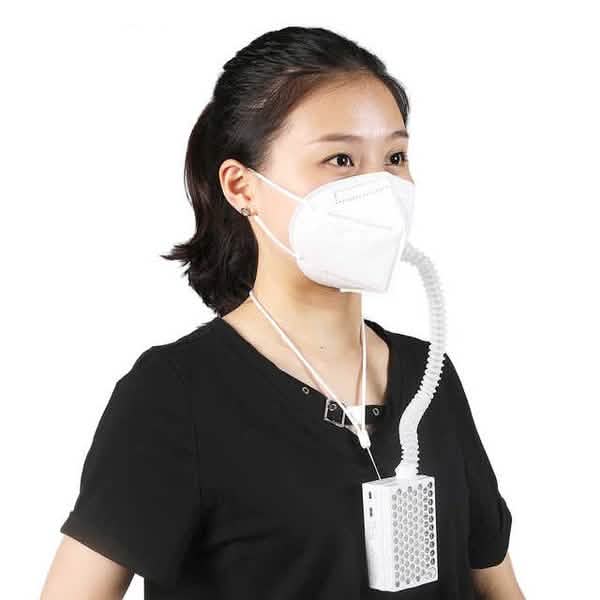 Masque AirPro Respirateur Purificateur d'Air Électrique Rechargeable