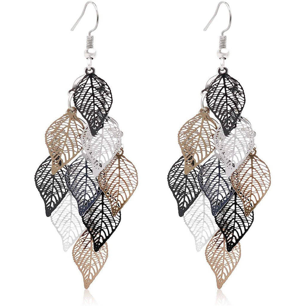 Boucles d'oreilles pendantes légères faites à la main de style bohème Aisansty