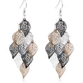 Boucles d'oreilles pendantes légères faites à la main de style bohème Aisansty