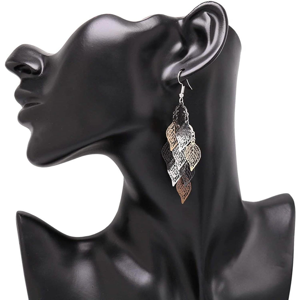 Boucles d'oreilles pendantes légères faites à la main de style bohème Aisansty