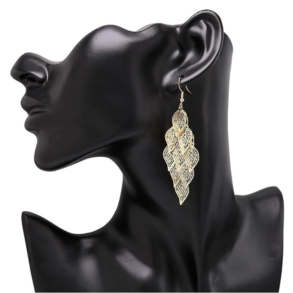 Boucles d'oreilles pendantes légères faites à la main de style bohème Aisansty
