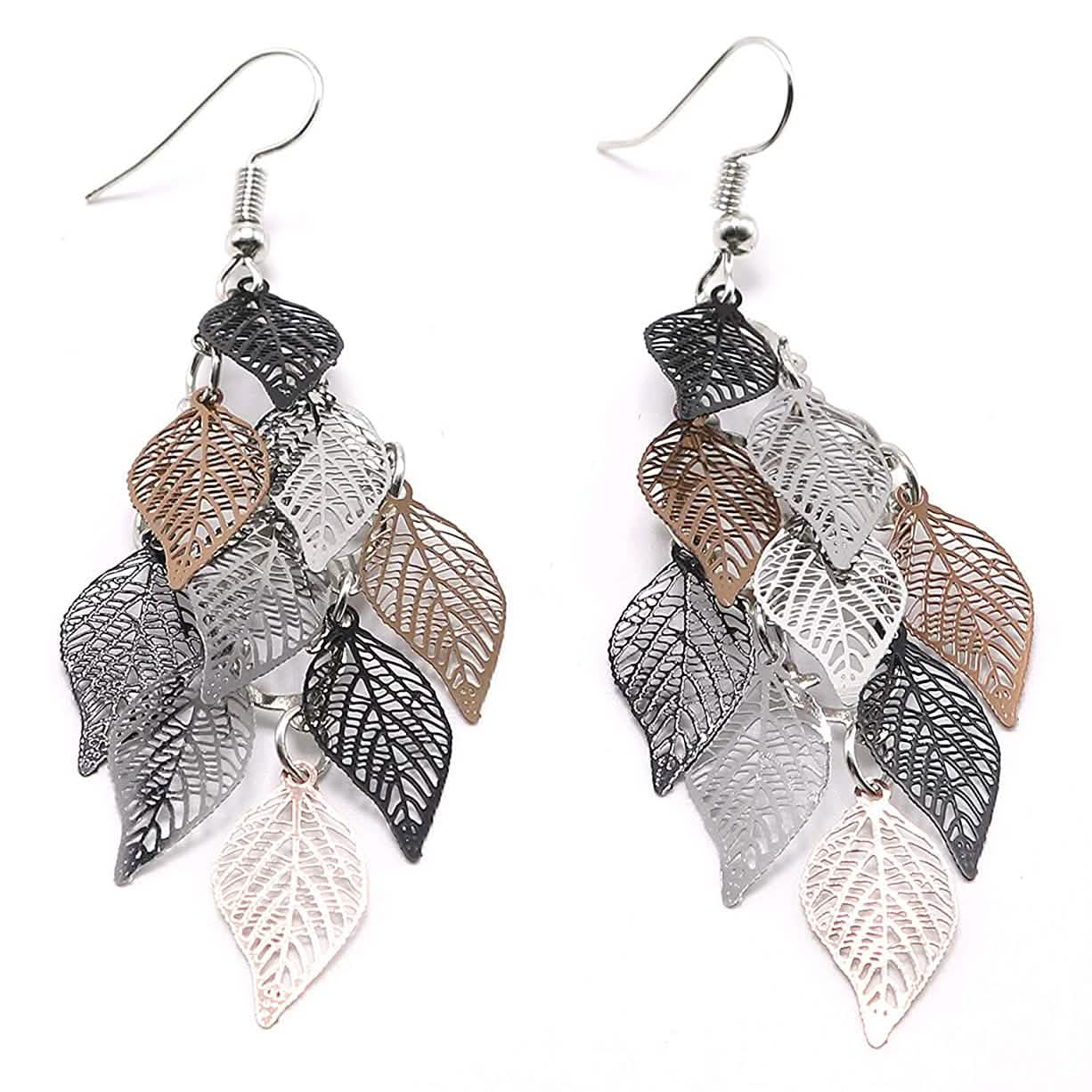 Boucles d'oreilles pendantes légères faites à la main de style bohème Aisansty