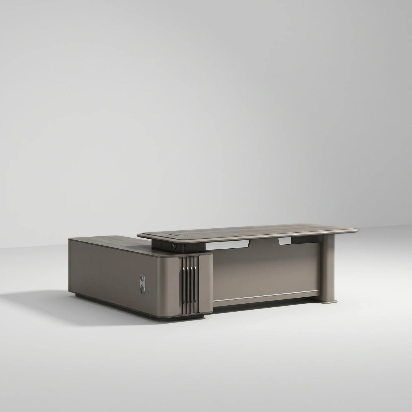 Teller · Modern L-Shaped Executive Desk