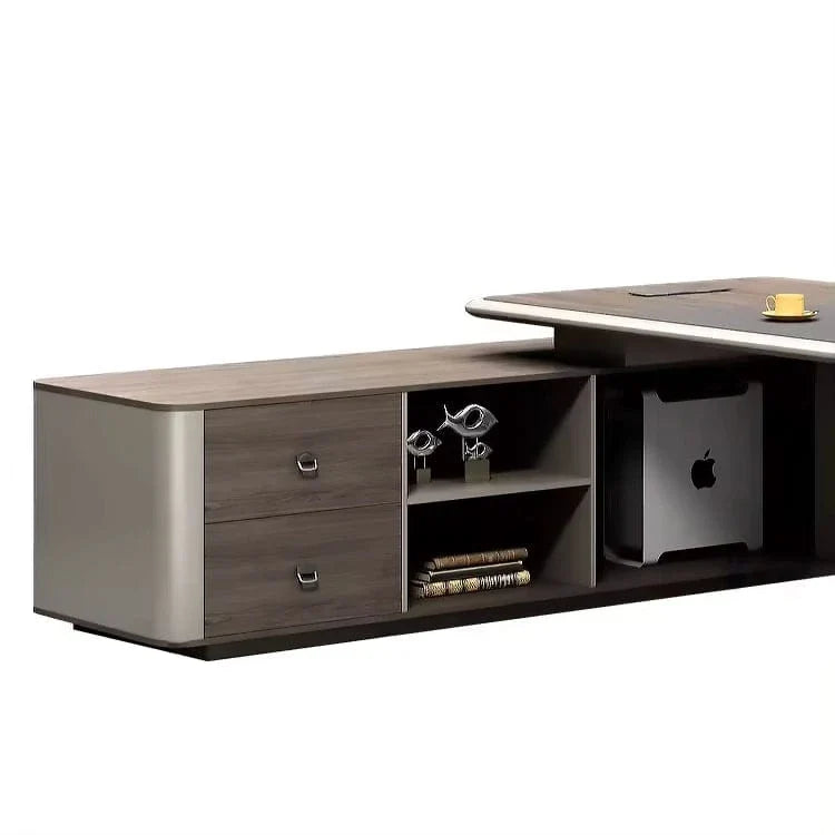 Teller · Modern L-Shaped Executive Desk