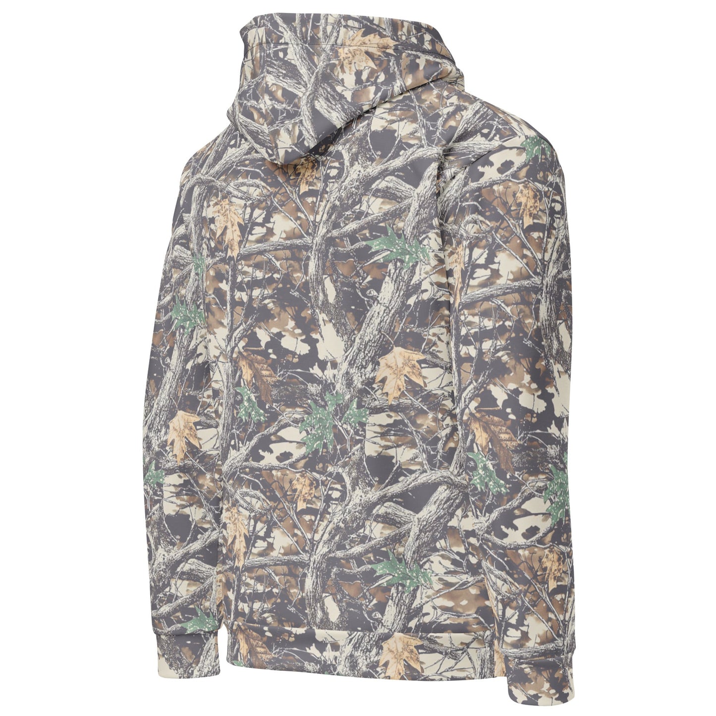 Faded Camo Wide String Hoodie