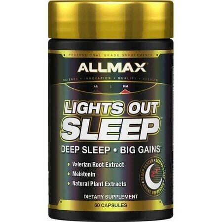Allmax Lights Out Sleep, 60 capsules