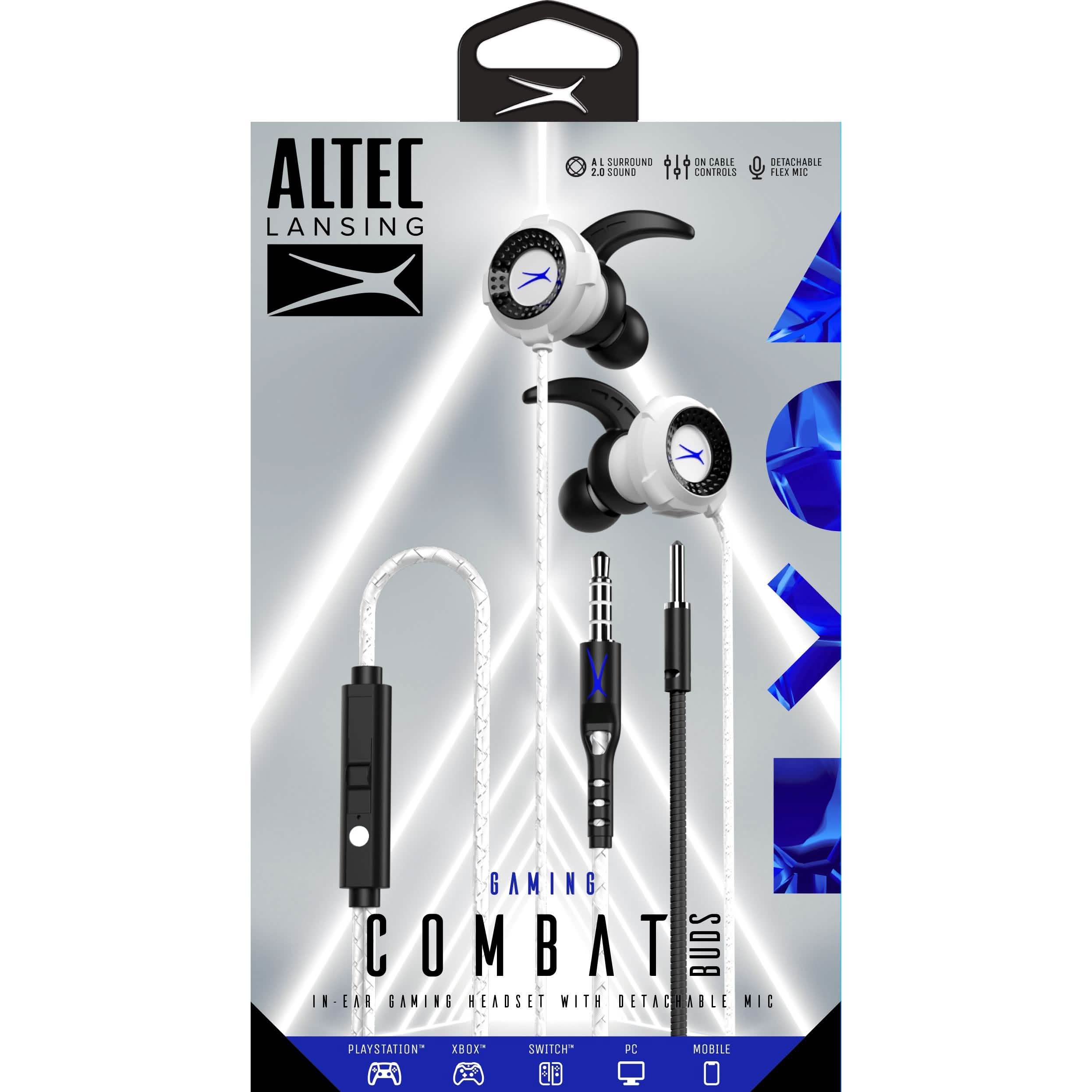 Altec Lansing - Écouteurs de jeu Combat 3,5 mm