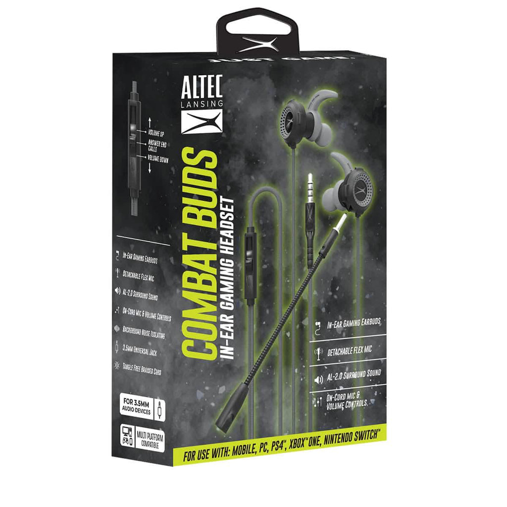 Altec Lansing - Écouteurs de jeu Combat 3,5 mm