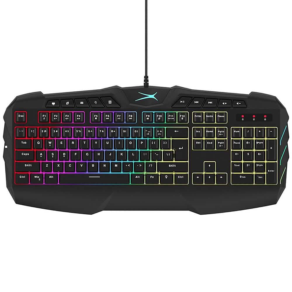 Altec Lansing - M180 メンブレン RGB ゲーミングキーボード - マルチカラー