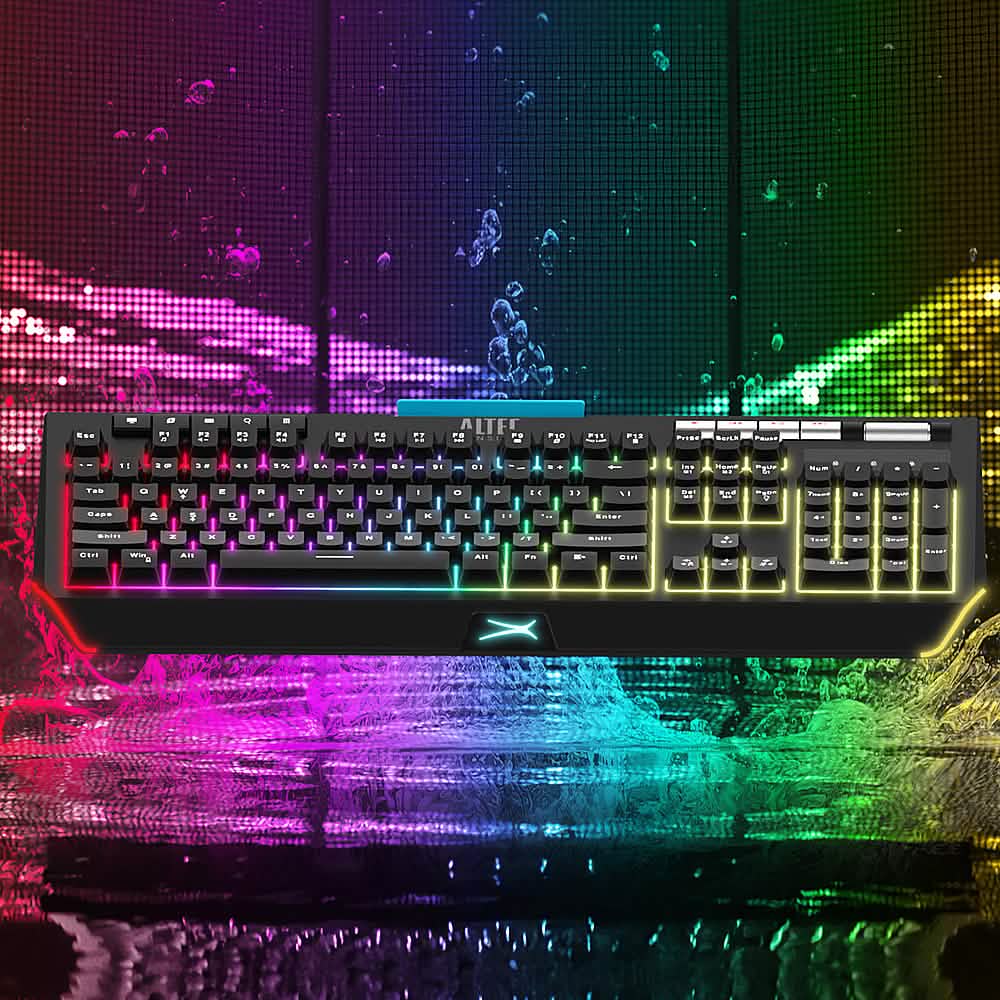 Altec Lansing-MS550 セミメカニカル eスポーツグレード RGB ゲーミングキーボード