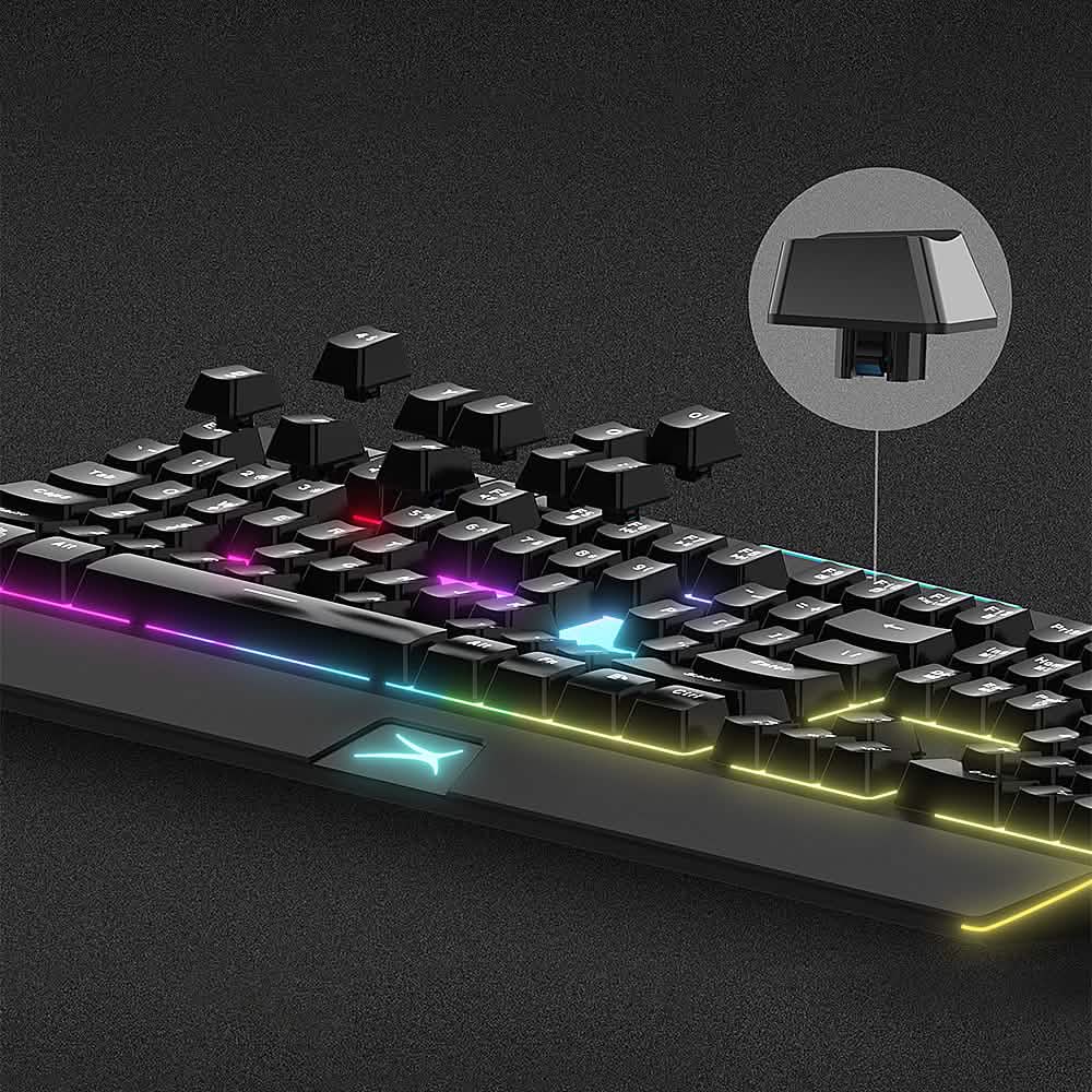 Altec Lansing-MS550 セミメカニカル eスポーツグレード RGB ゲーミングキーボード