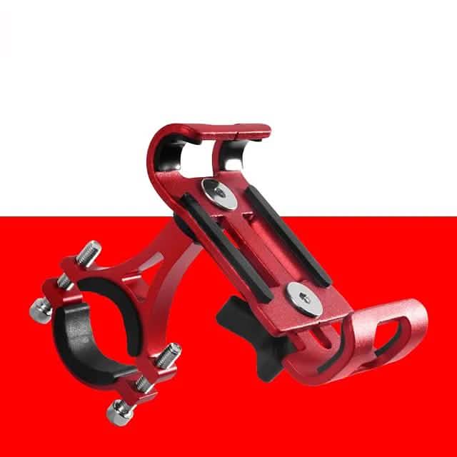 アルミ合金製バイク用スマートフォンホルダー