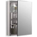 Aluminum Single Medicine Cabinet with Mirror Door