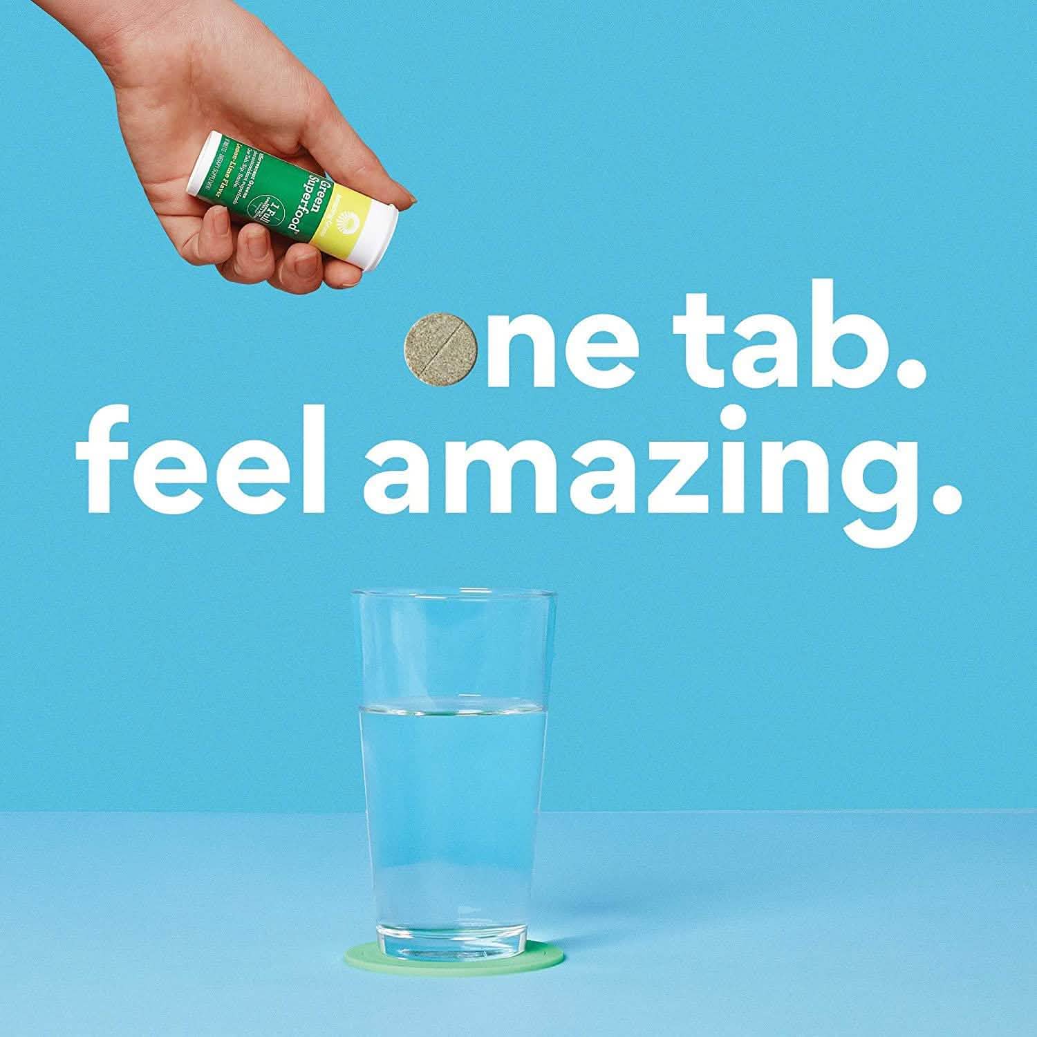 Amazing Grass Green Superfood Water Flavoring Tablet with Antioxidants and Alkalizing Greens