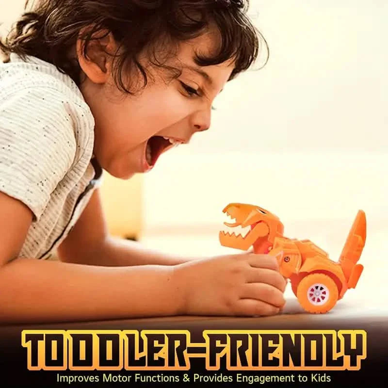 Amazing Transforming Dinosaur Car Deformation Toy