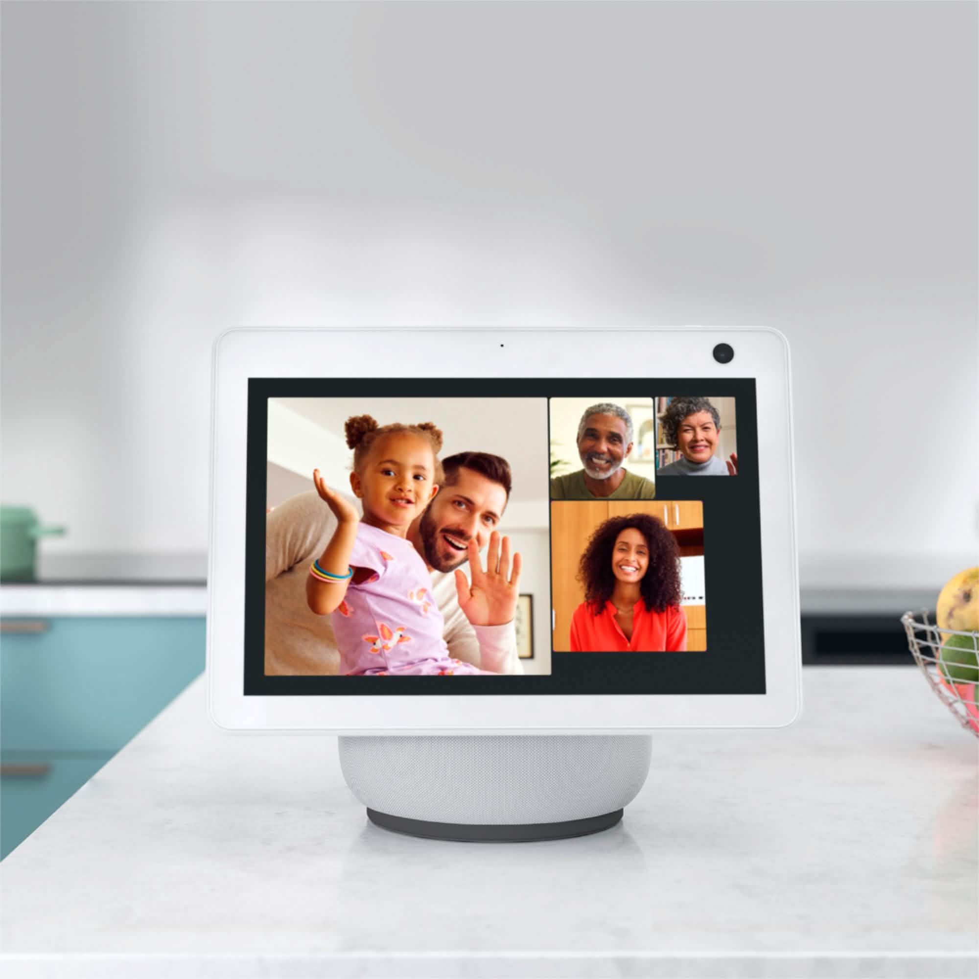 Amazon - Echo Show 10 (3e génération) Écran connecté HD avec mouvement et Alexa