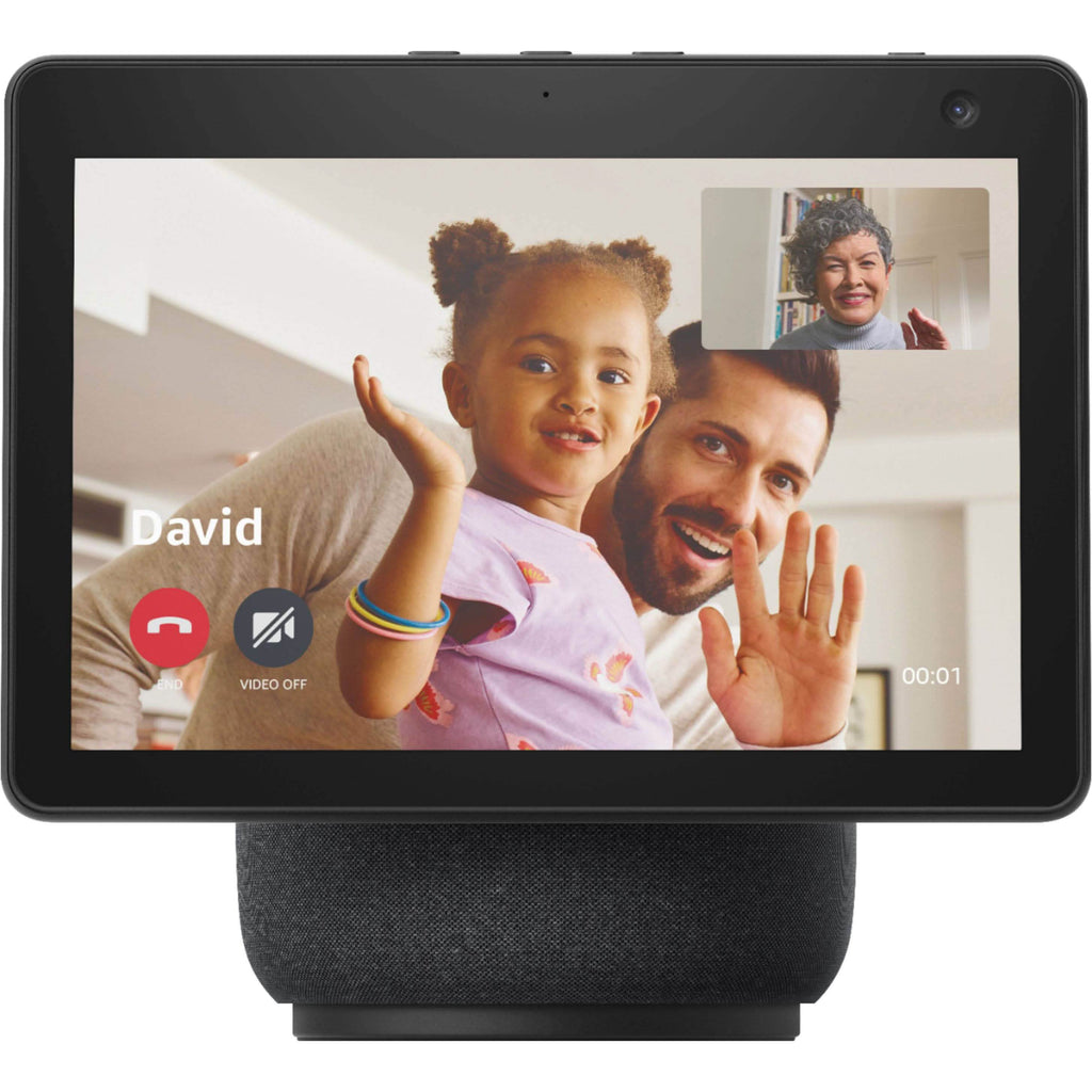 Amazon - Echo Show 10 (3e génération) Écran connecté HD avec mouvement et Alexa
