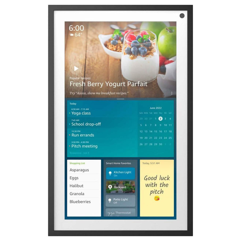 Amazon Echo Show 15 15.6" Smart Display with Alexa and Fire TV - Black (Refurbished)