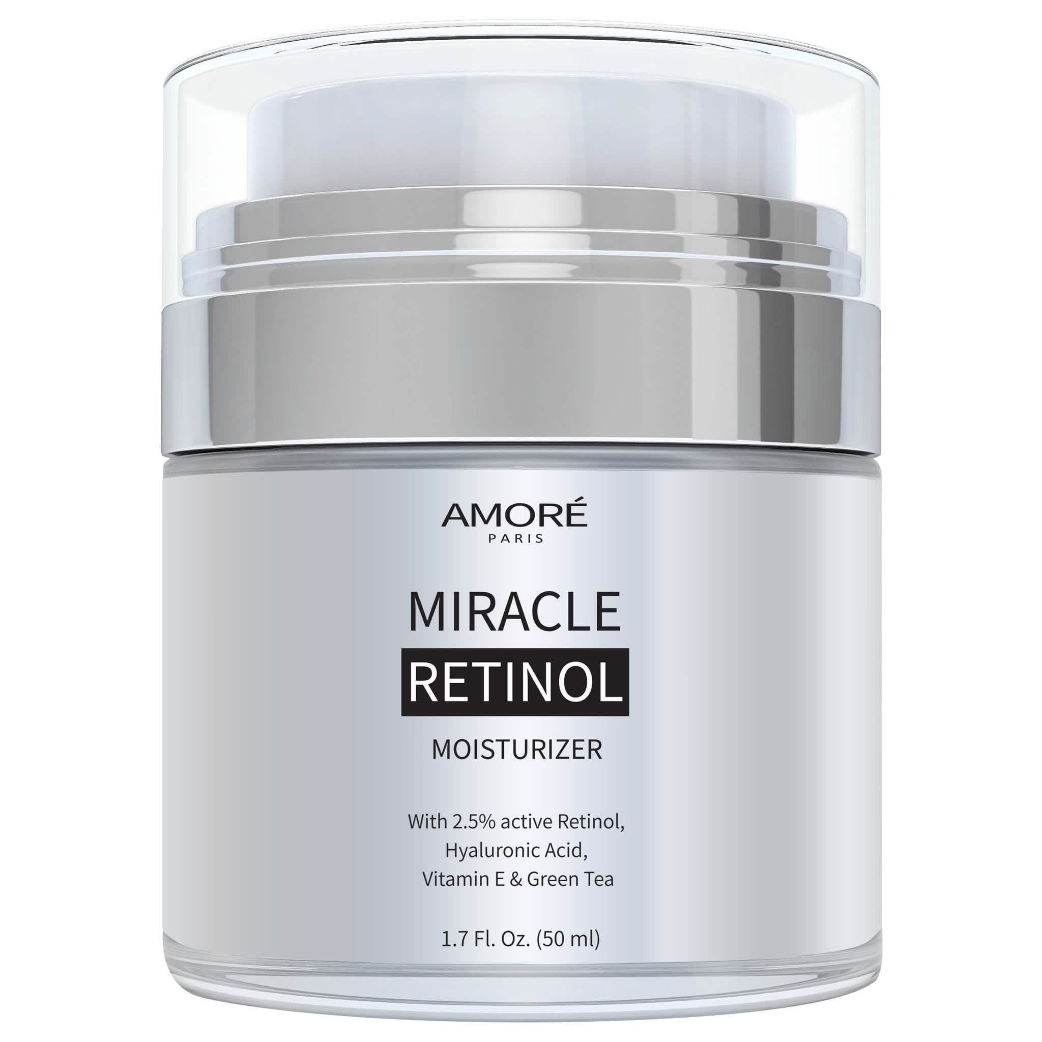 AMORÉ PARIS Retinol 2.5% High Potency Anti-Aging Moisturizer - 1.7 Fl. Oz.