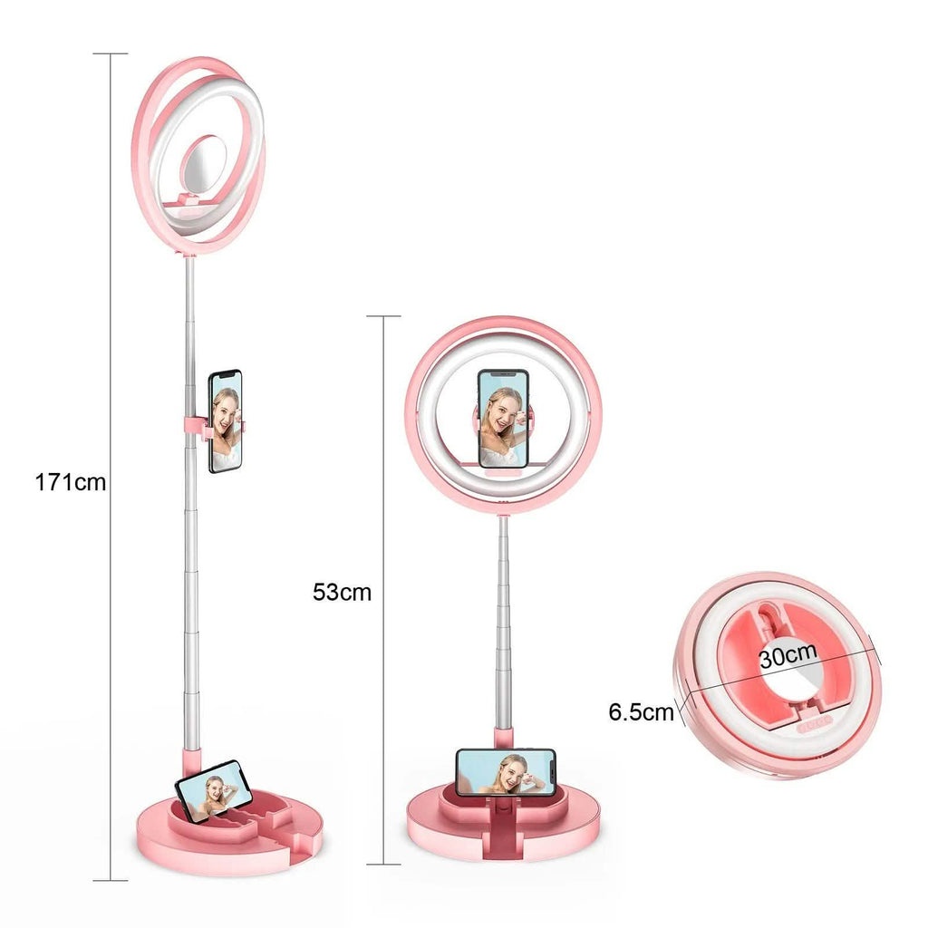 Anneau lumineux mini rotatif Andoer JMT2 PRO 360°