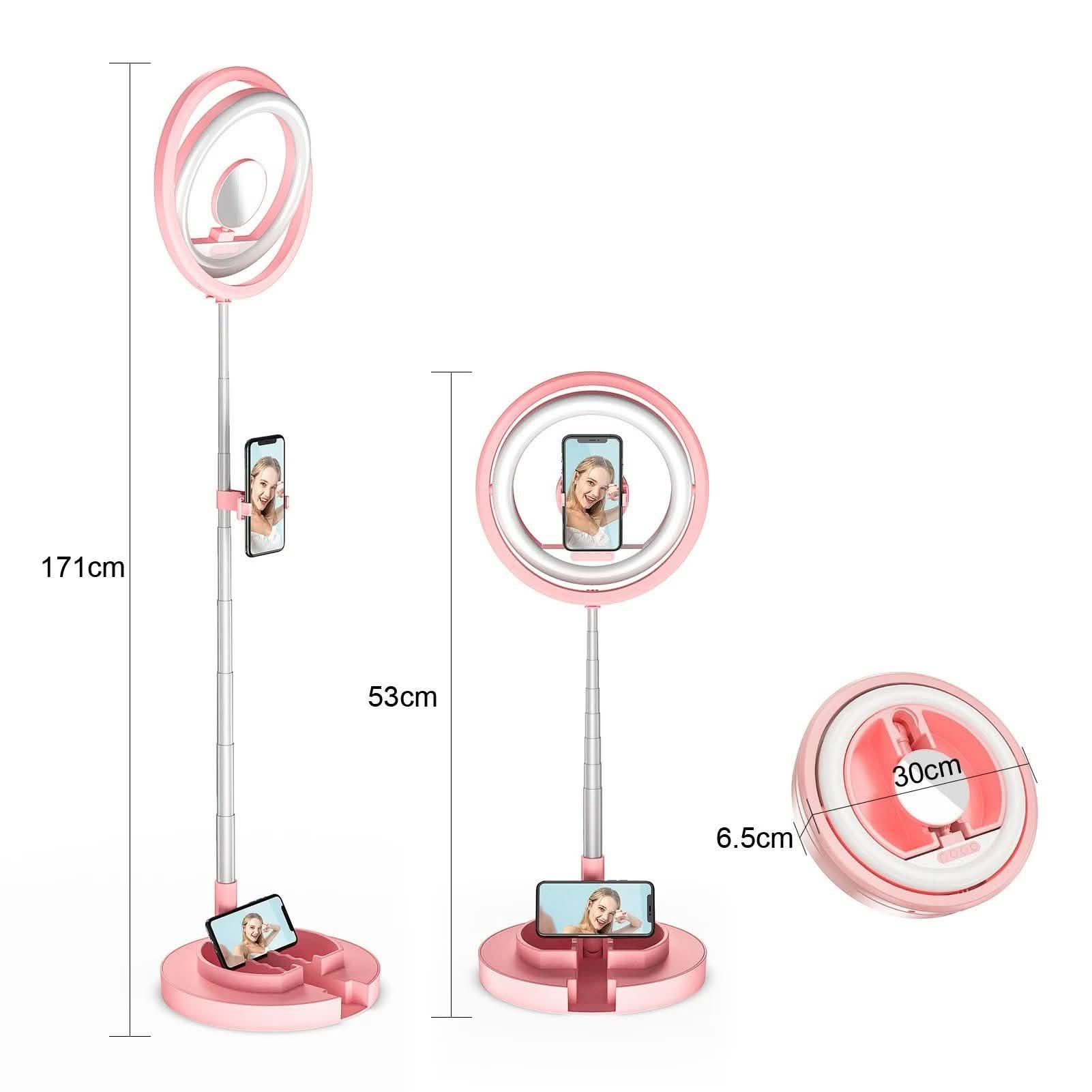 Anneau lumineux mini rotatif Andoer JMT2 PRO 360°