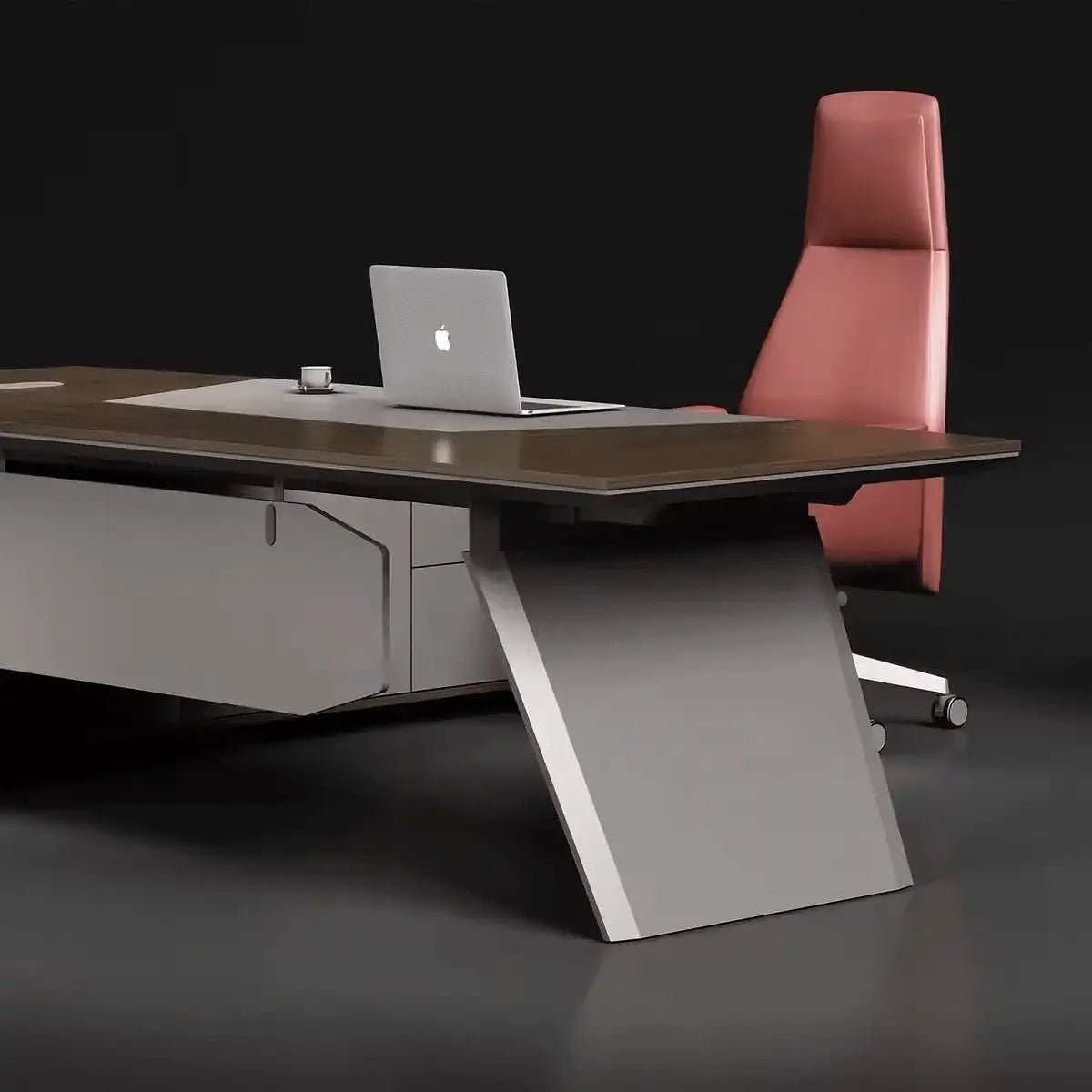 Worley · Modern L-Shaped Executive Desk