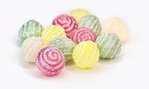 Andy Anand Sugar-Free Spiral Hard Candy, 110 pc, 7 oz – 5 Assorted Flavors, Made in Spain, Stevia Sweetened, Keto & Diabetic-Friendly Gift