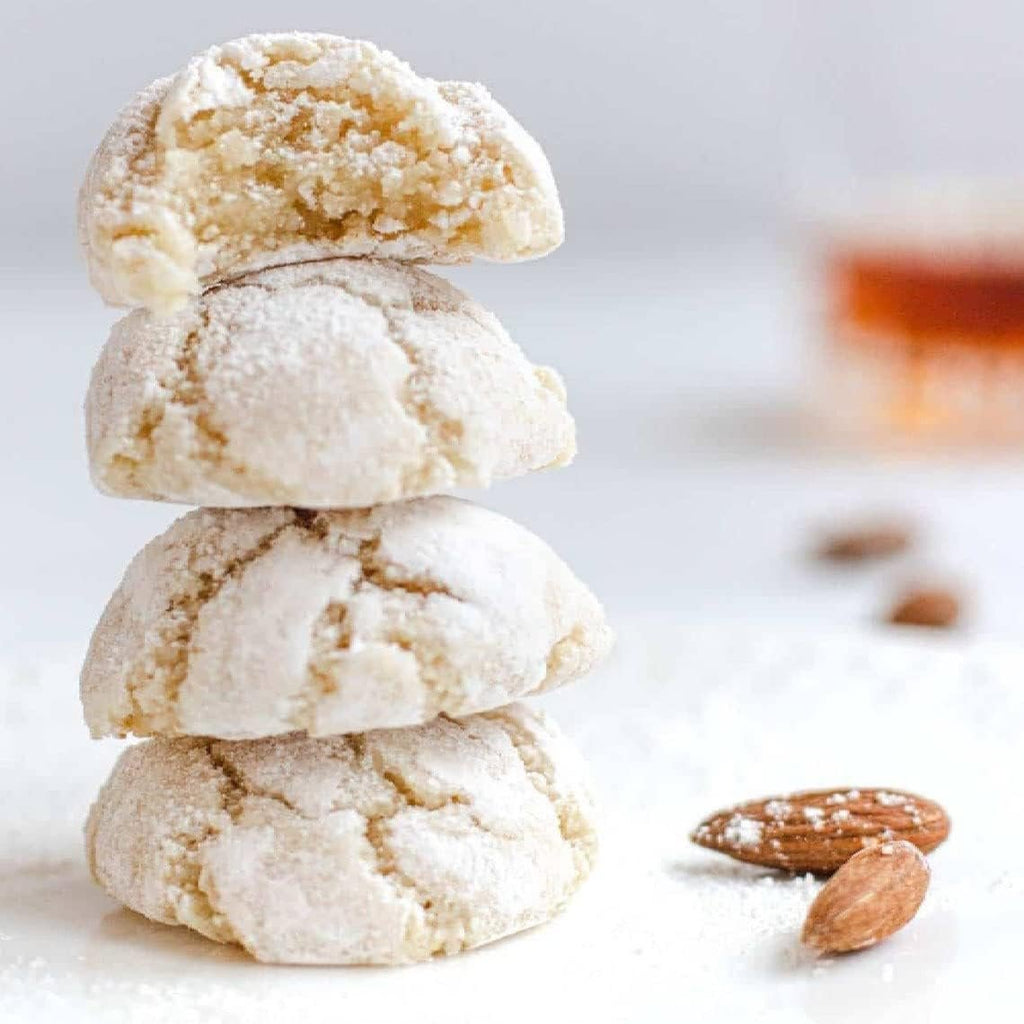 Andy Anand Italian Amaretti Almond Cookies, 20 pc, 8 Flavors – Gluten-Free, Baked in Italy, Authentic Recipe, Birthday & Holiday Gift Box