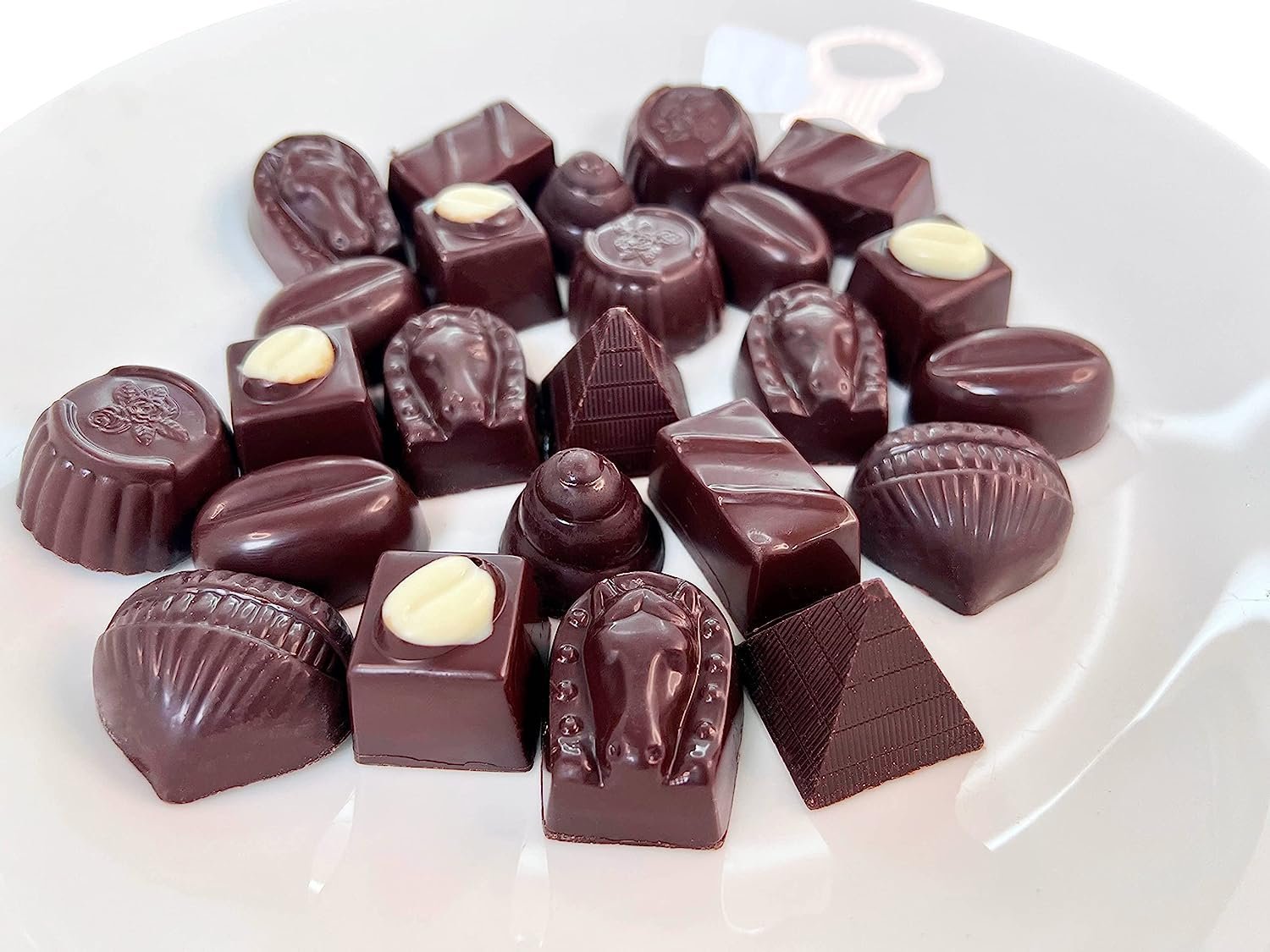 Andy Anand Sugar-Free Vegan Belgian Dark Chocolate Truffles Gift Box, 25 pc – Handmade Gourmet Assorted Flavors, Perfect for Indulgence, Birthday & Holiday