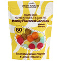 Andy Anand Sugar-Free Honey Ginger Candy with Propolis & Vitamin C, 70 pc, 7 oz – Functional European, Keto & Diabetic-Friendly Gift Box