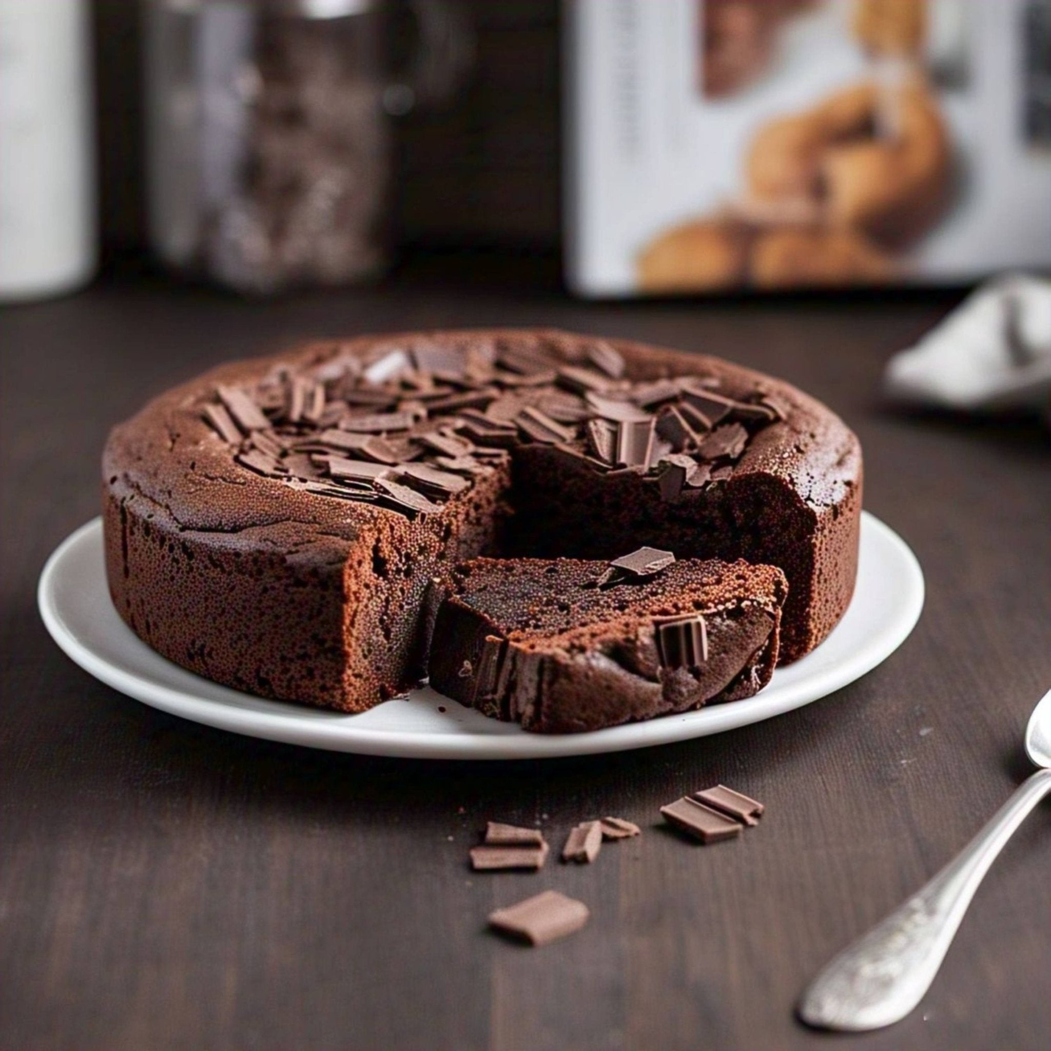 Andy Anand Triple Chocolate Cake, 9-Inch, 2.6 lb – Decadent & Delicious, Made Fresh Daily, Birthday, Valentine's & Anniversary Gift Box
