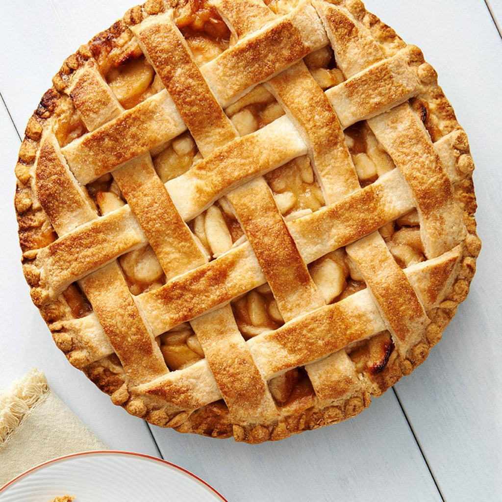 Andy Anand Fresh-Baked Apple Pie, 10-Inch, 4.5 lb – Classic American Dessert, Real Apples, Cinnamon & Flaky Crust, Birthday & Holiday Gift