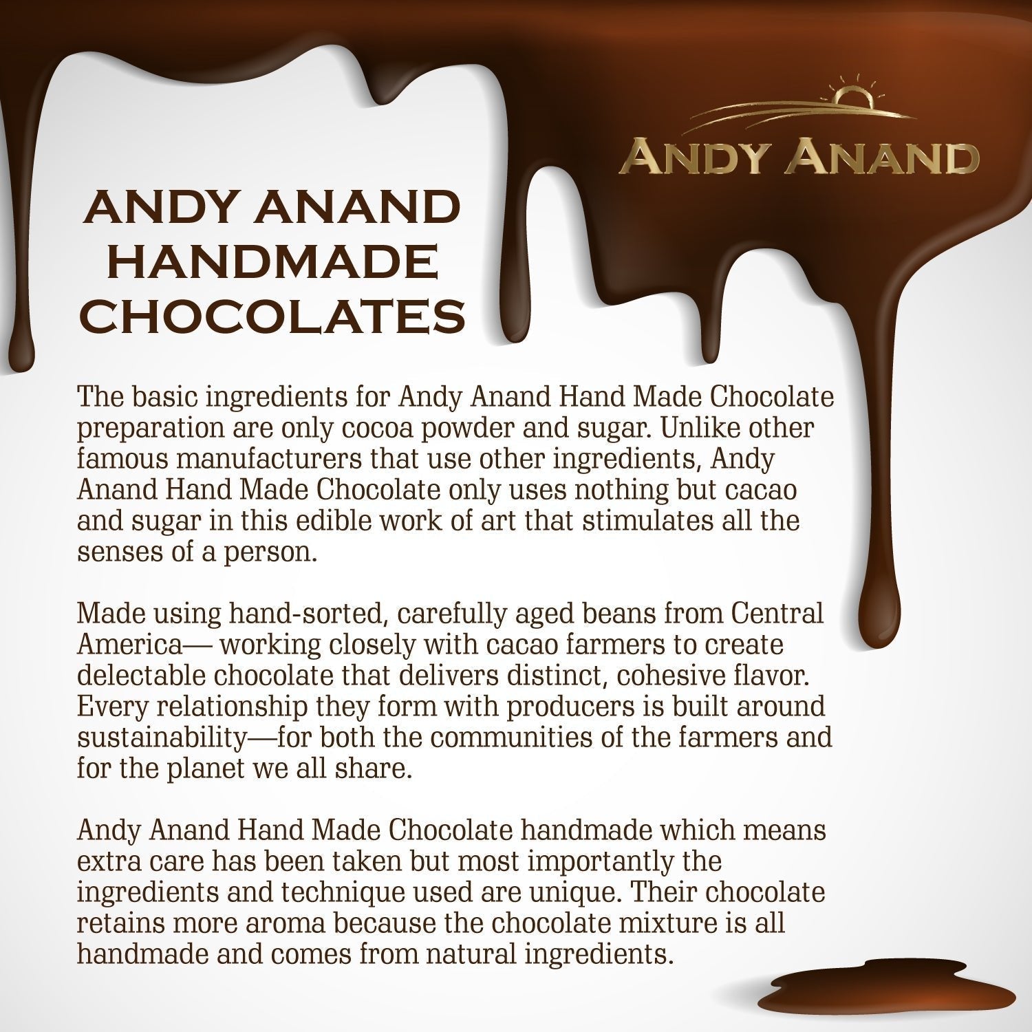 Andy Anand Sugar-Free Espresso Coffee Hard Candy, 7 oz – Stevia Sweetened, European Imported, Keto & Diabetic-Friendly Gourmet Gift Box