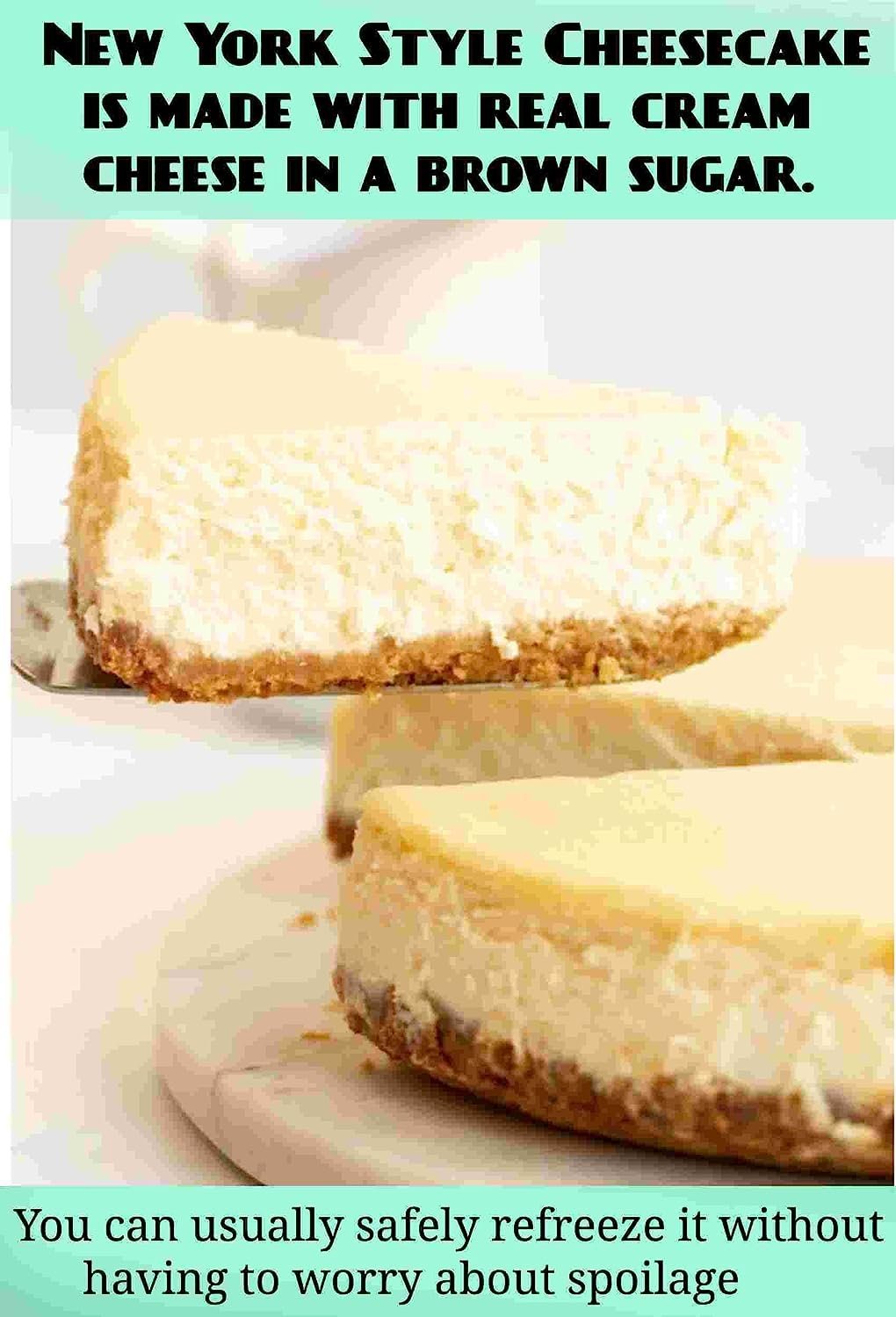 Andy Anand Gluten-Free New York Cheesecake, 9-Inch, 2 lb – Freshly Baked, Velvety Smooth, Real California Cream Cheese, Birthday Gift Box