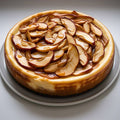 Andy Anand Sugar-Free & Gluten-Free Apple Cheesecake, 9-Inch, 2 lb – Diabetic-Friendly, California Cream Cheese, Fresh Eggs & Vanilla Gift