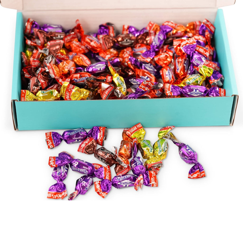 Andy Anand Sugar-Free Italian Fruit Hard Candy, 85 pc, 7 oz – Stevia Sweetened, Gluten-Free, Keto & Diabetic-Friendly Assorted Gift Box