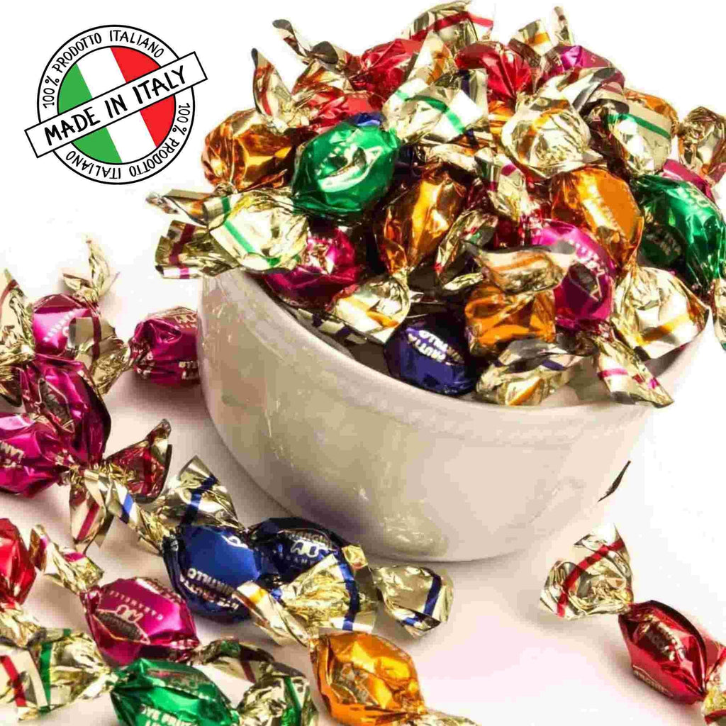 Andy Anand Sugar-Free Italian Fruit Hard Candy, 85 pc, 7 oz – Stevia Sweetened, Gluten-Free, Keto & Diabetic-Friendly Assorted Gift Box