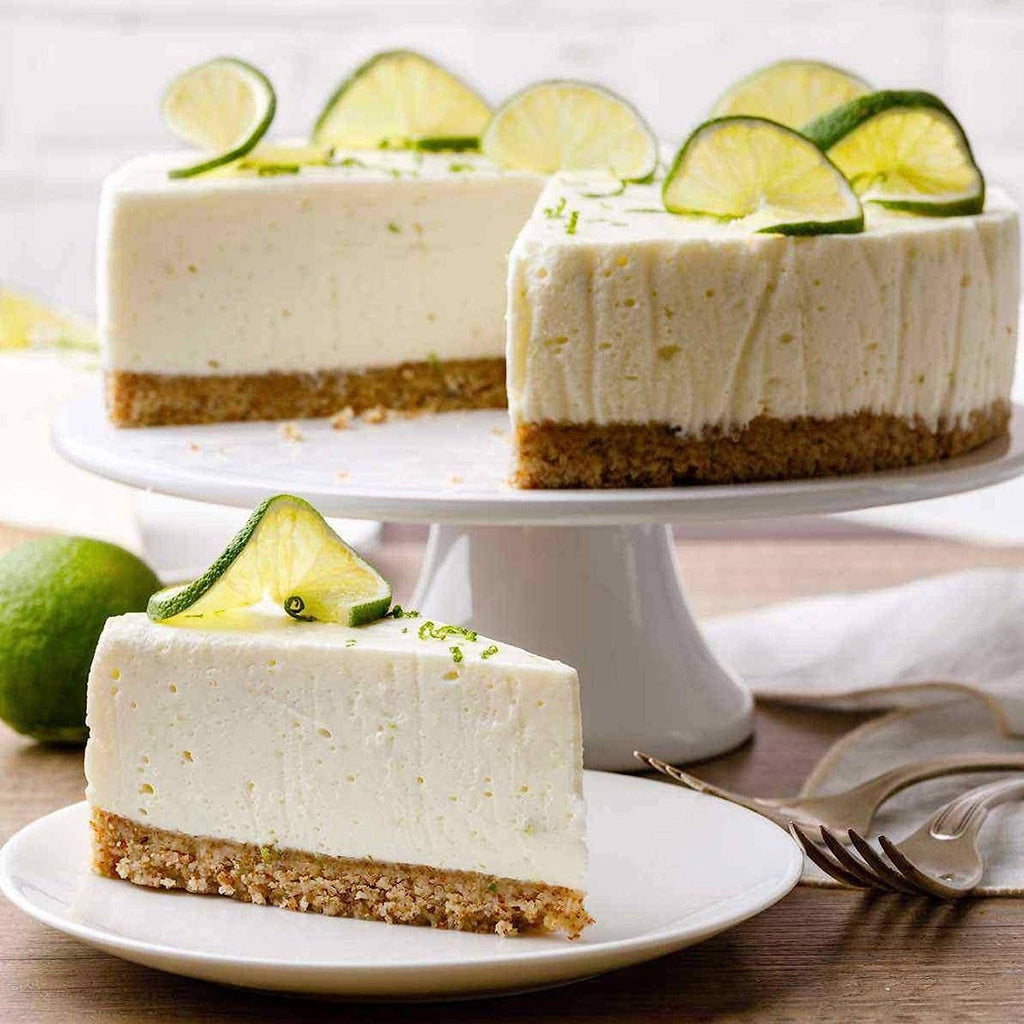 Andy Anand Sugar-Free Key Lime Cheesecake, 9-Inch, 2 lb – No Sugar Added, Diabetic-Friendly, Real California Cream Cheese, Holiday Gift Box