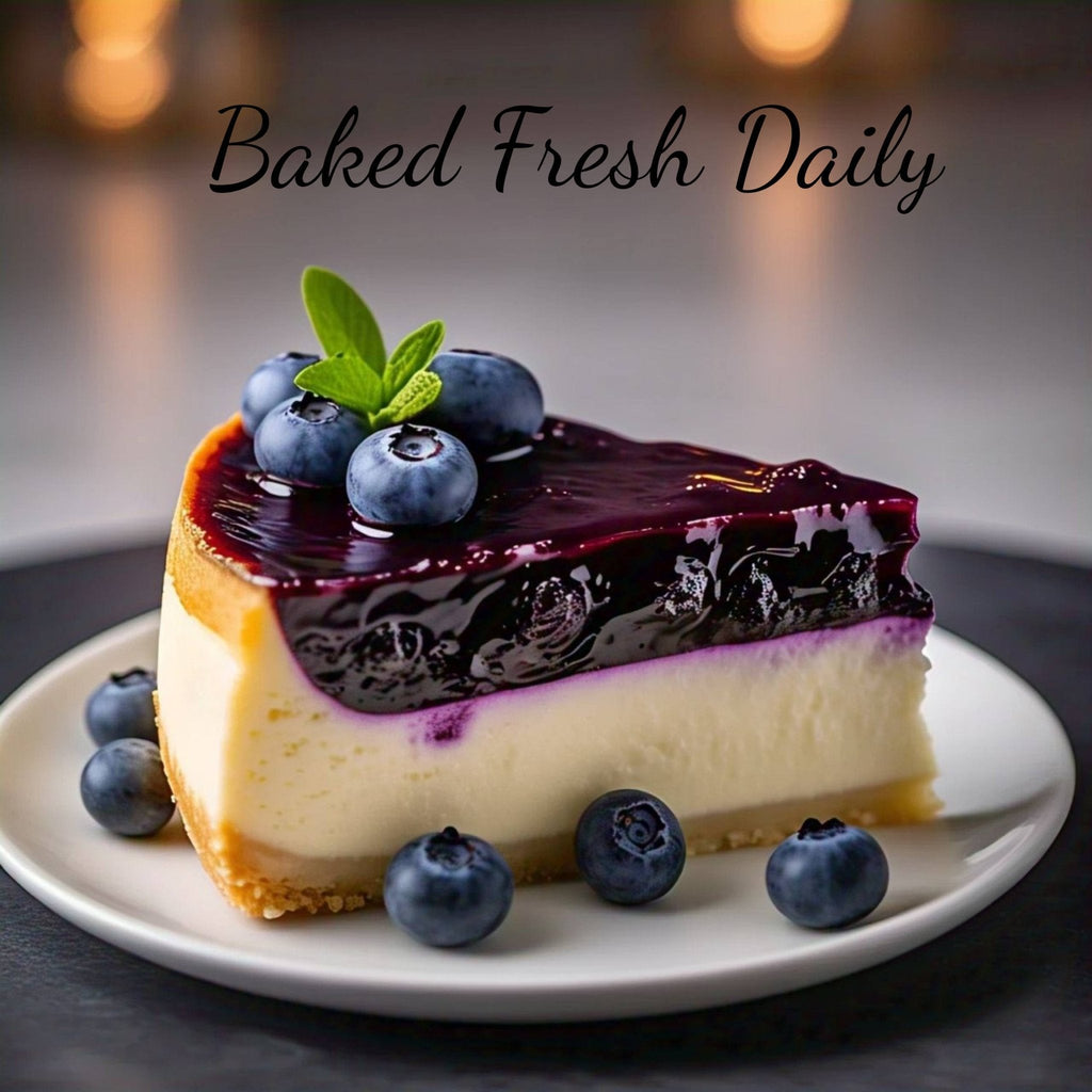 Andy Anand Gluten-Free Blueberry Cake, 9-Inch, 2.8 lb – Hand-Baked, Fresh Blueberries, All-Natural, No Preservatives, Birthday Gift Box