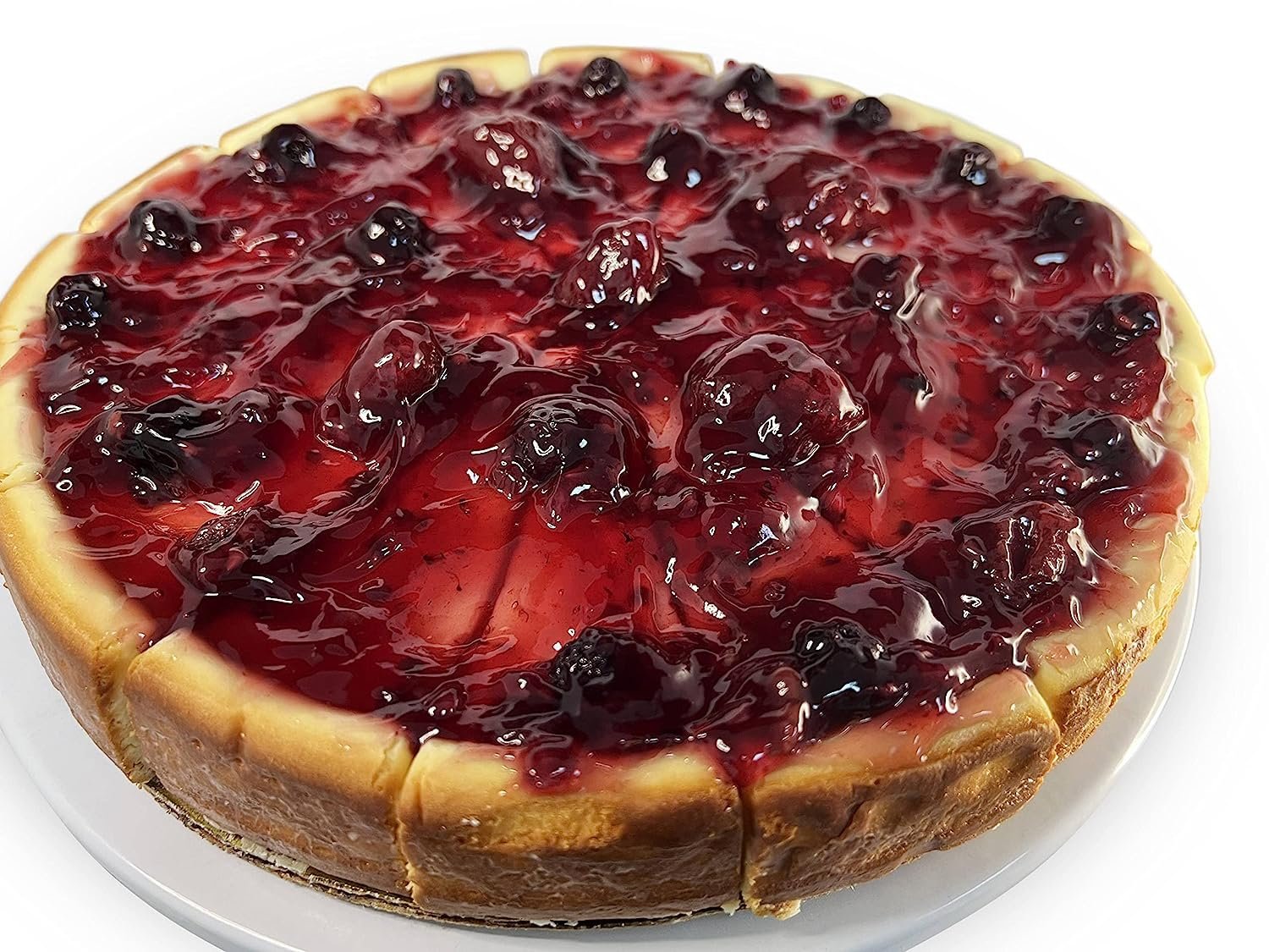 Andy Anand Gluten-Free Wild Berry Cheesecake, 9-Inch, 2.8 lb – Freshly Baked, Real California Cream Cheese, All-Natural, Birthday Gift Box