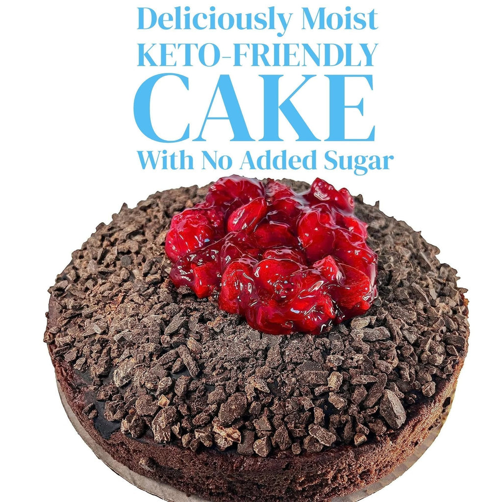 Andy Anand Sugar-Free Keto Chocolate Strawberry Layer Cake, 9-Inch, 2 lb – Diabetic-Friendly, Low-Carb, Birthday & Celebration Gift Box