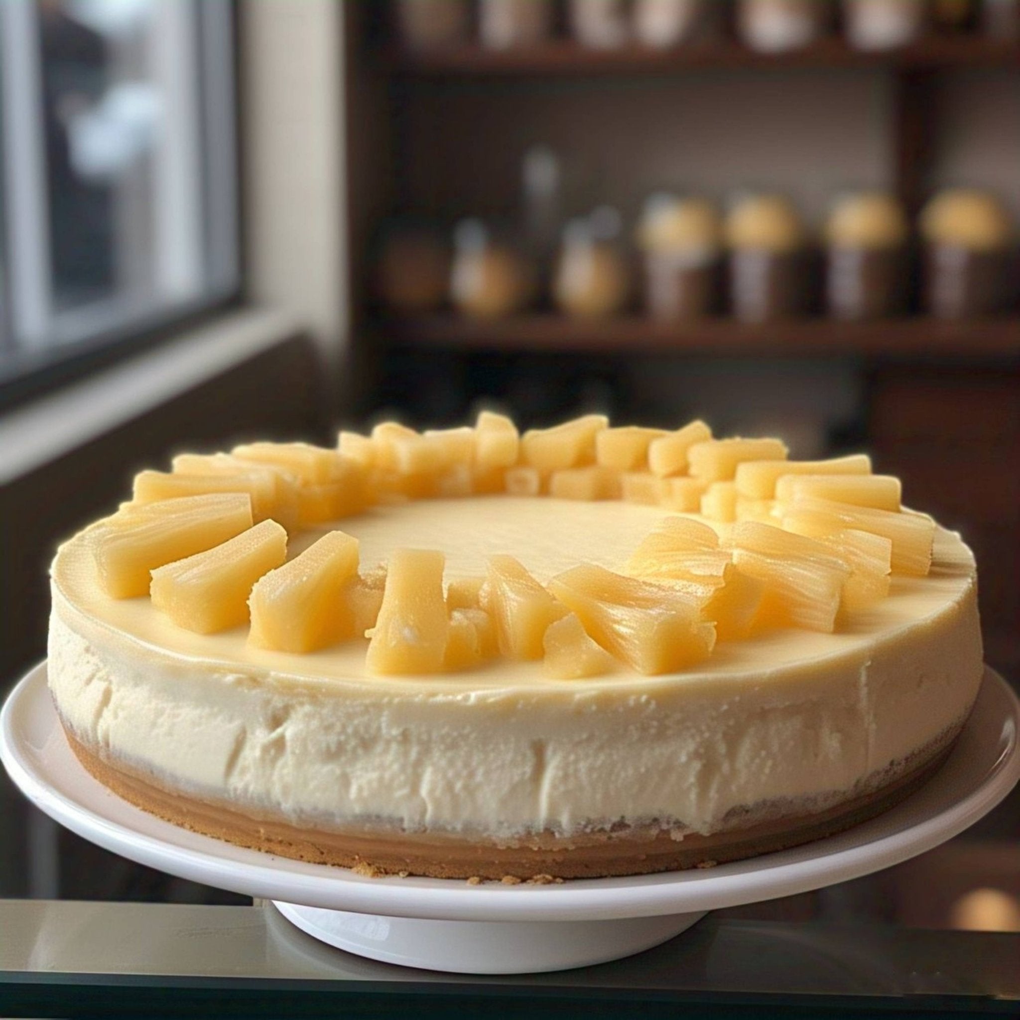 Andy Anand Sugar-Free Pineapple Tres Leches Cake, 2.5 lb – Keto & Diabetic-Friendly, Soaked in Pineapple Milk, No Preservatives Gift Box