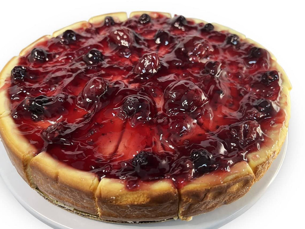 Andy Anand Sugar-Free Wild Berry Cheesecake, 9-Inch – Diabetic-Friendly, California Cream Cheese, Strawberry, Blueberry & Raspberry Gift Box