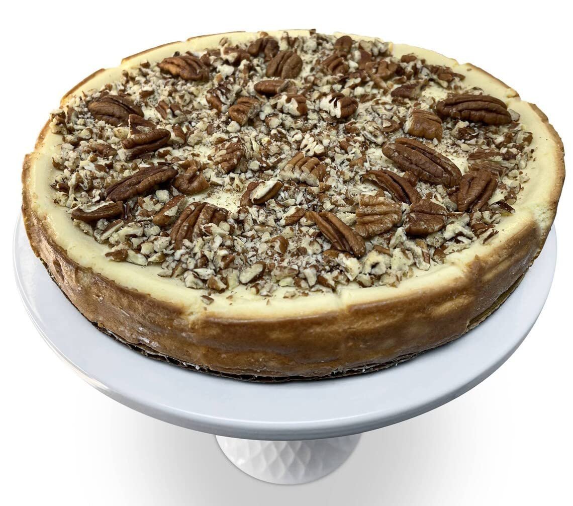 Andy Anand Caramel Walnut Cake, 9-Inch, 2 lb – Freshly Baked, Gourmet Gift, Natural Ingredients, Preservative-Free, Birthday & Holiday Gift