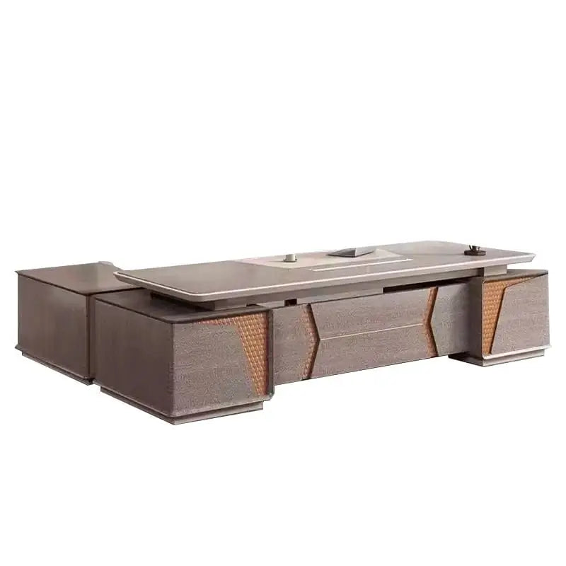 York · Grand Executive Desk w/ Mobile Storage