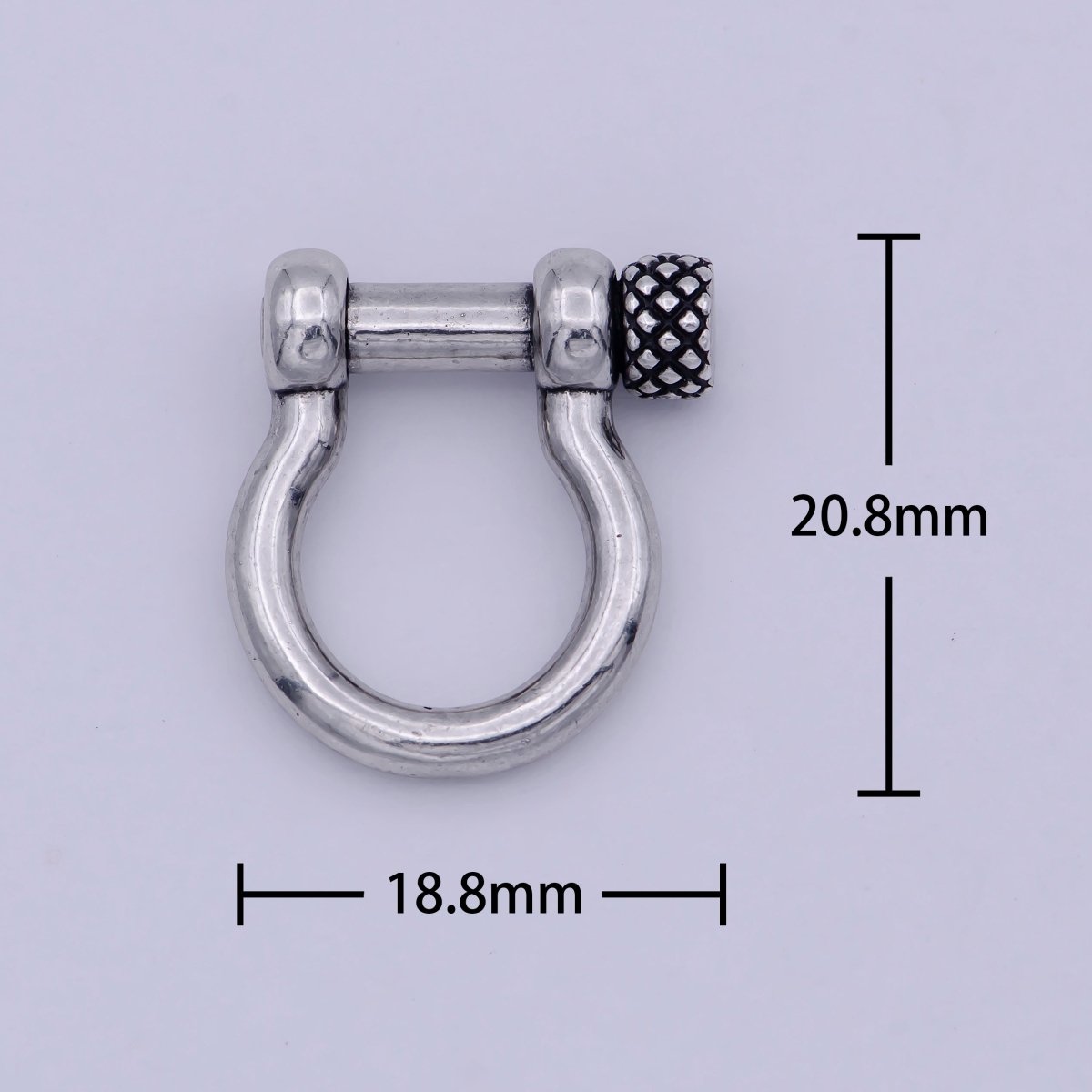 Antique Silver Shackle Joint Connect | Horse shoes hooks | U Hook K-013