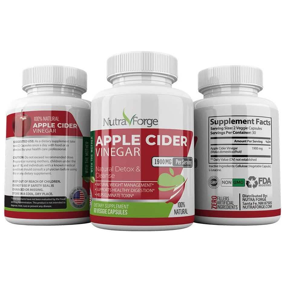 Gélules de Vinaigre de Cidre de Pomme Bio