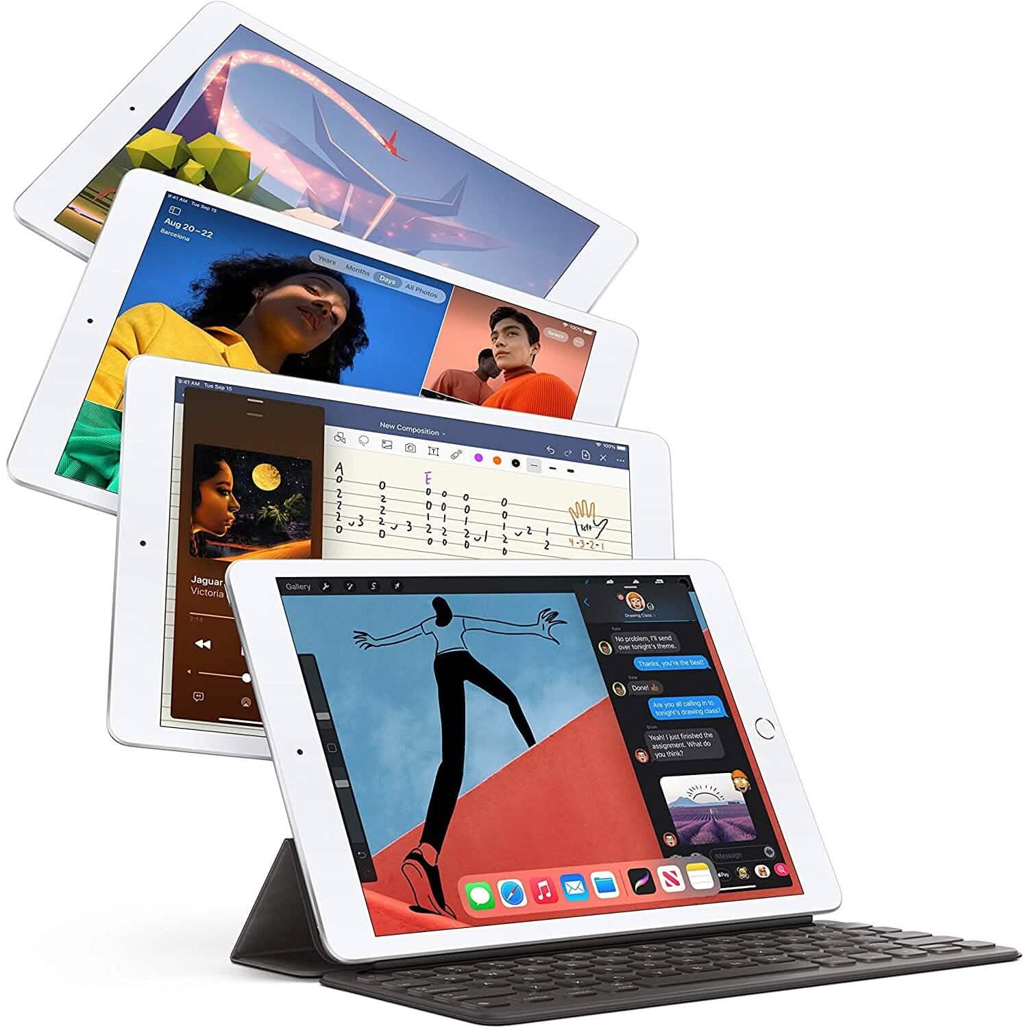 Apple iPad 8e génération (2020) 10,2 pouces Wi-Fi (reconditionné)