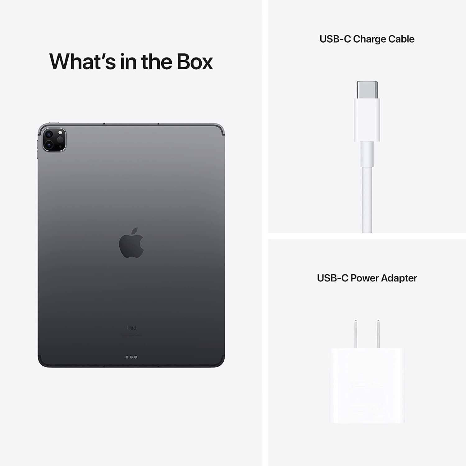 Apple iPad Pro 第5世代 12.9インチ グレー 1TB WiFi + 4Gセルラー（リファービッシュ品）