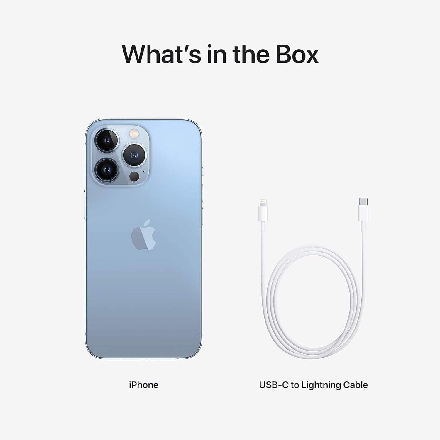 Apple iPhone 13 Pro, 256 Go, Bleu Sierra - Déverrouillé (Reconditionné)